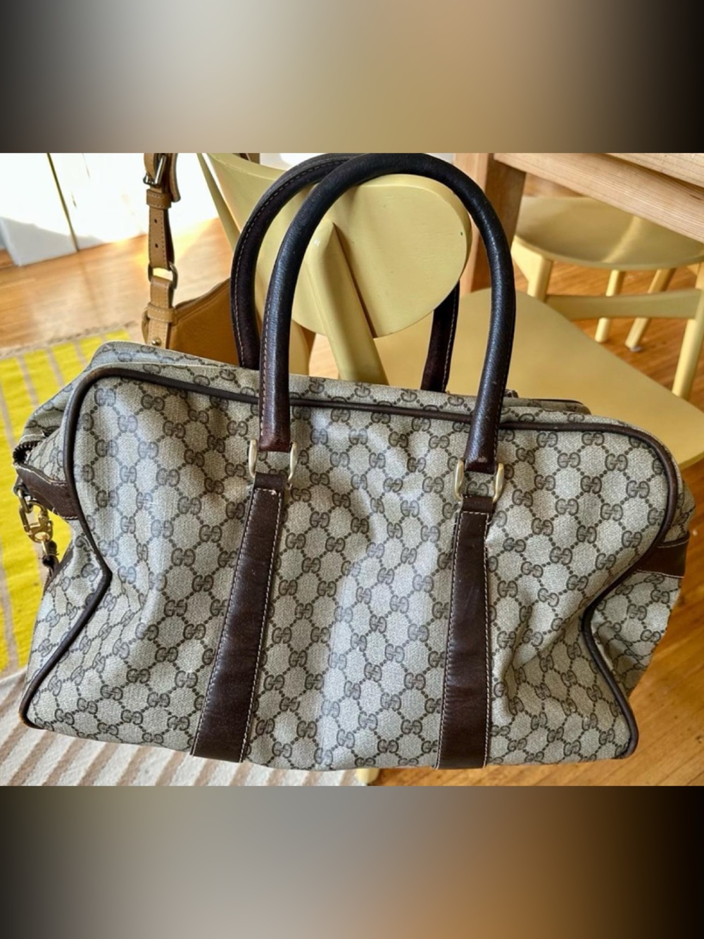 Vintage Gucci Overnight Bag